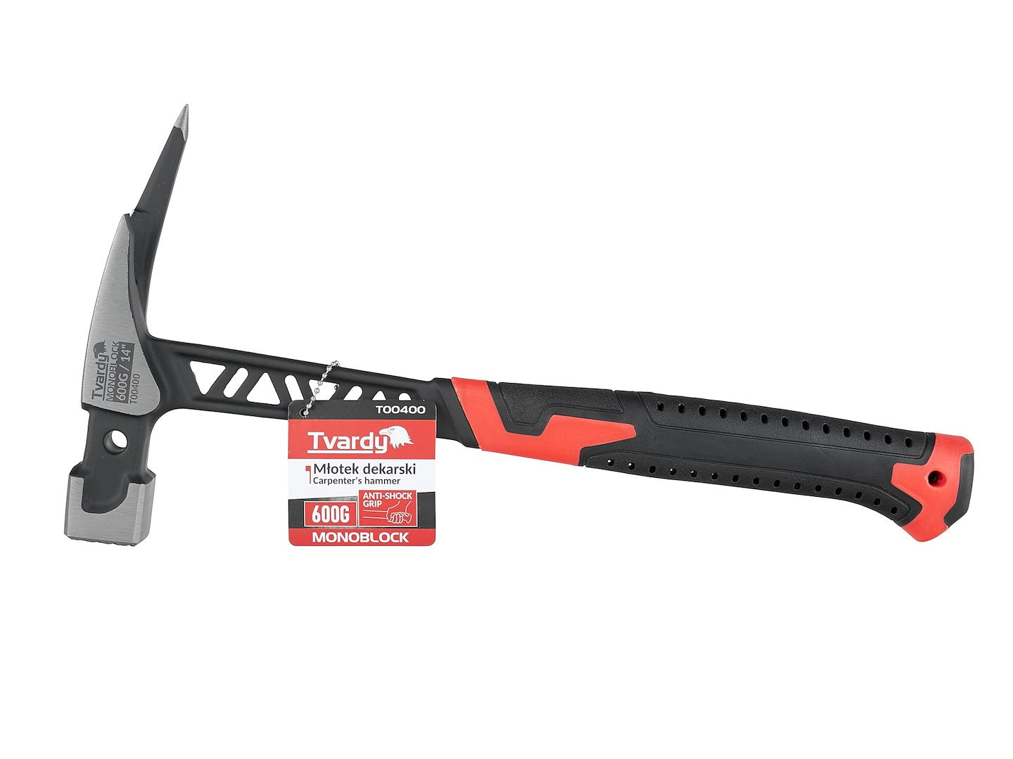 Palázó kalapács anti-shock monoblokk 600g GEKO