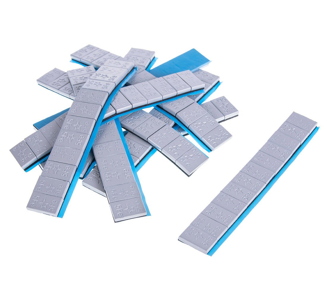 ÖNTAPADÓ CENTÍROZÓ KERÉKSÚLY KÉSZLET GUMIABRONCSOKHOZ 5 G 400 SÁV EDGY 12 DB/SÁV