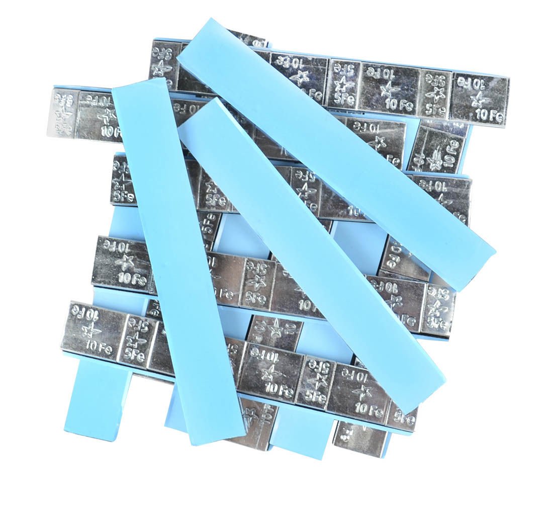 ÖNTAPADÓ CENTÍROZÓ KERÉKSÚLY KÉSZLET GUMIABRONCSOKHOZ 5/10 G 400 SÁV FIVESTARS 8 DB/SÁV