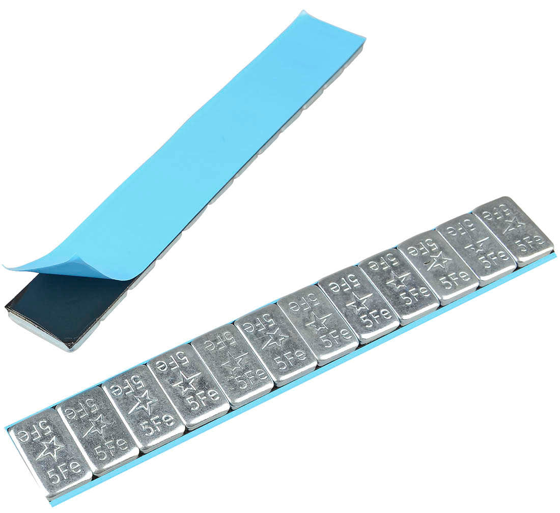 ÖNTAPADÓ CENTÍROZÓ KERÉKSÚLY KÉSZLET 5 GR 400 SZALAG 12 DB/SZALAG 25 KG FIVESTARS