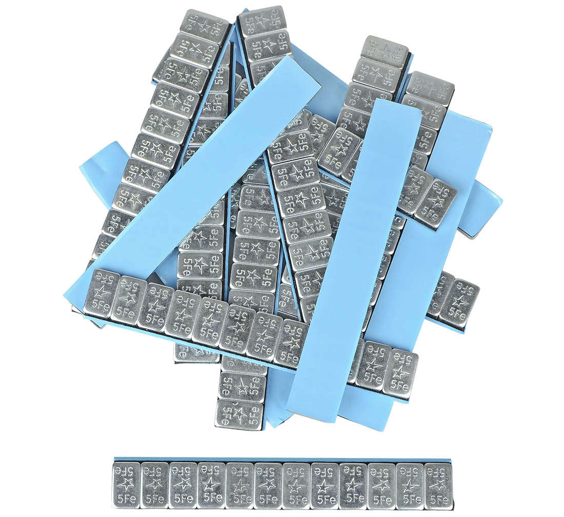 ÖNTAPADÓ CENTÍROZÓ KERÉKSÚLY KÉSZLET 5 GR 400 SZALAG 12 DB/SZALAG 25 KG FIVESTARS