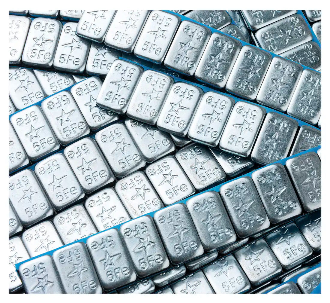 ÖNTAPADÓ CENTÍROZÓ KERÉKSÚLY KÉSZLET 5 G ROUND FIVESTARS 100 SÁV