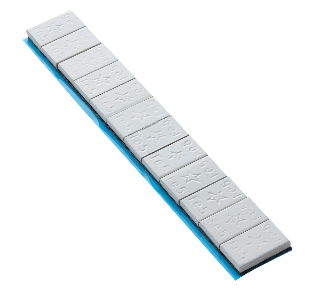 ÖNTAPADÓ CENTÍROZÓ KERÉKSÚLY KÉSZLET GUMIABRONCSOKHOZ 5 G 100 SÁV EDGY MATT SZÜRKE