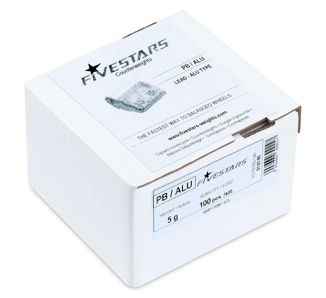 CENTÍROZÓ KERÉKSÚLY KÉSZLET ALUMÍNIUM FELNIKHEZ 5 G 100 DB