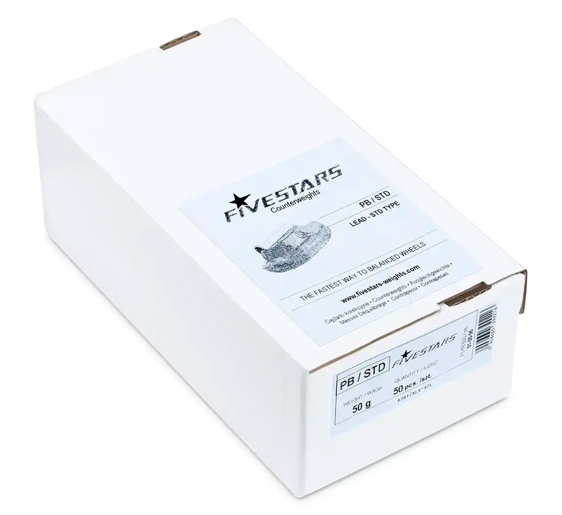 ÓLOM CENTÍROZÓ KERÉKSÚLY KÉSZLET ACÉL FELNIKHEZ 50 G 50 DB