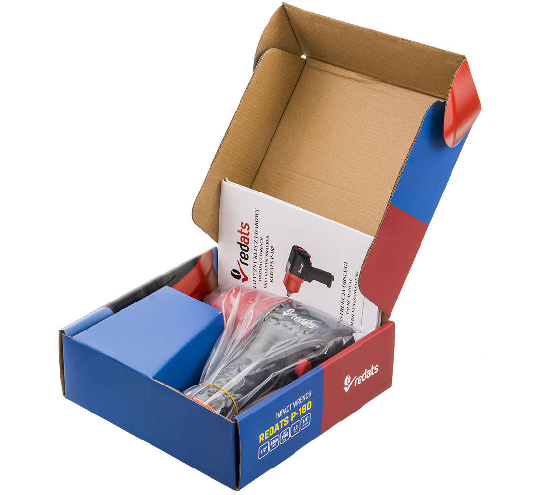 LÉGKULCS ÜTVECSAVAROZÓ 1/2 INCH 1900 NM REDATS