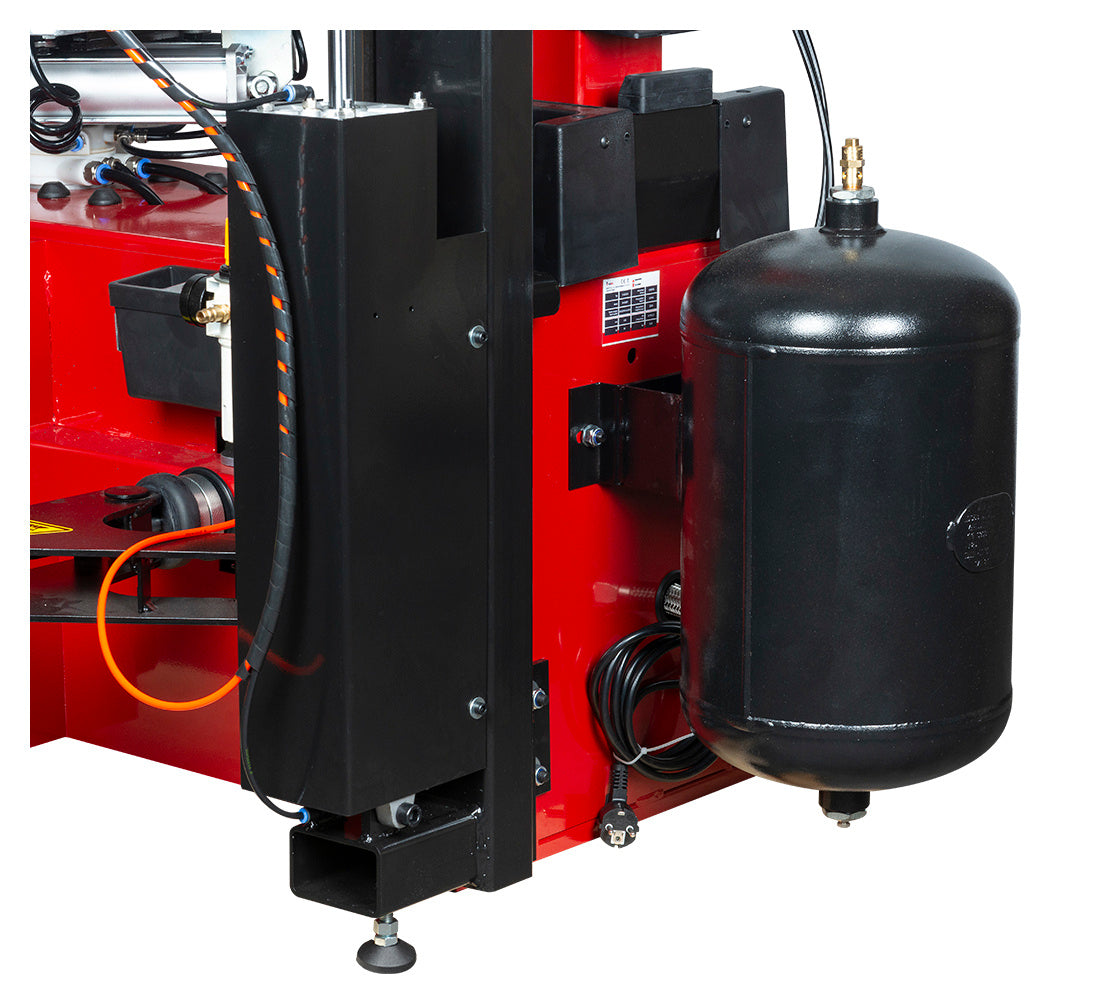 AUTOMATA GUMISZERELŐ – KERÉKSZERELŐ GÉP 12"–26” 230V BEÉPÍTETT FELFÚJÓRENDSZERREL ÉS RUNFLAT SEGÉDKARRAL