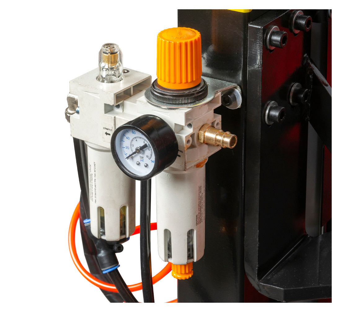 AUTOMATA GUMISZERELŐ – KERÉKSZERELŐ GÉP 12"–24” 230V BEÉPÍTETT FELFÚJÓRENDSZERREL ÉS RUNFLAT SEGÉDKARRAL