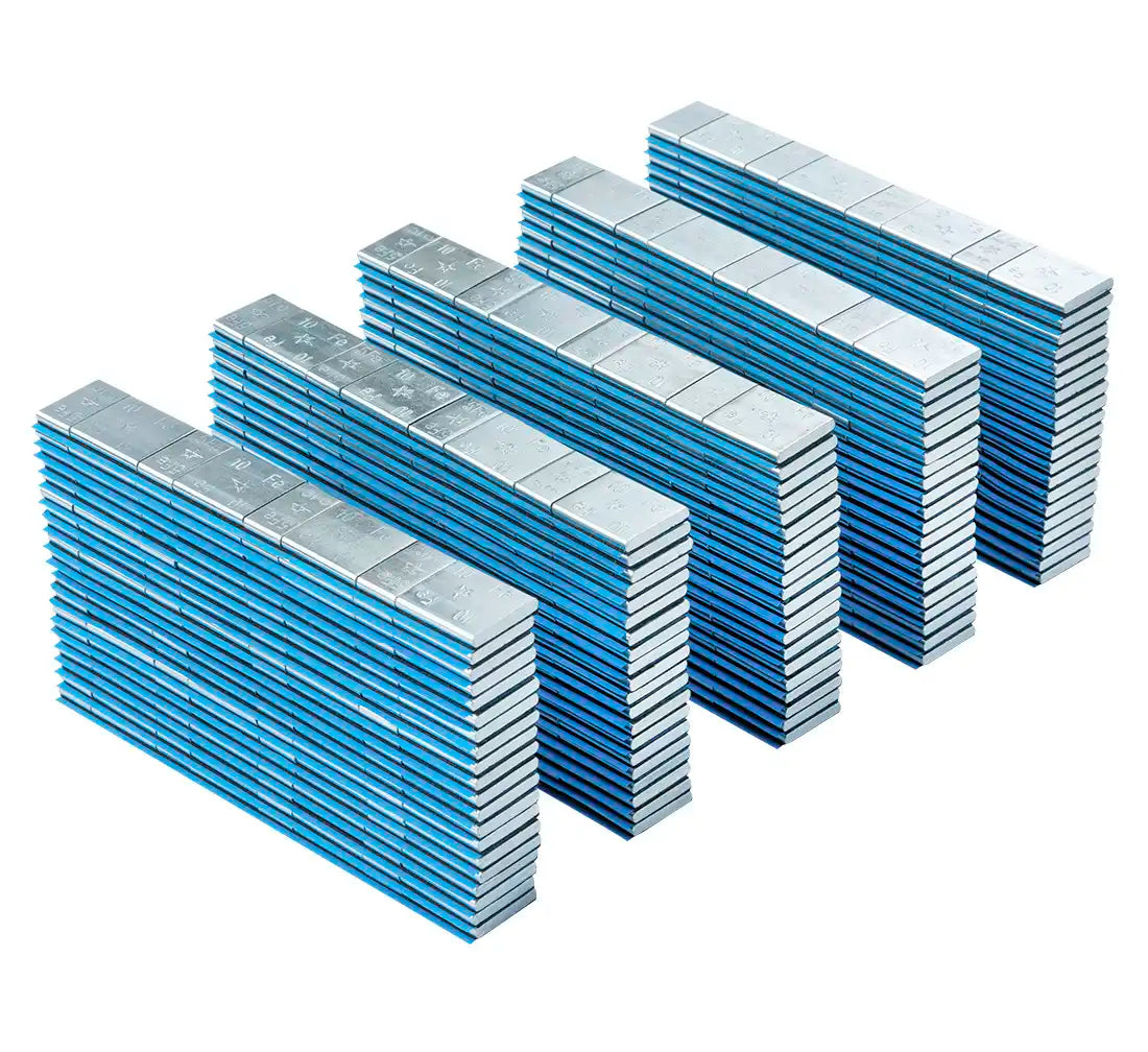 ÖNTAPADÓ CENTÍROZÓ KERÉKSÚLY KÉSZLET GUMIABRONCSOKHOZ 5/10 G 100 SÁV 8 DB/SÁV FIVE STAR