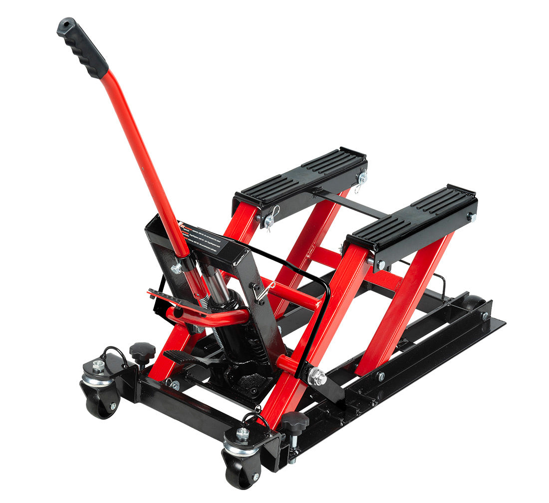 PROFESSZIONÁLIS HIDRAULIKUS EMELŐ ATV-KHEZ, MOTORKERÉKPÁROKHOZ, QUADHOZ 680 KG