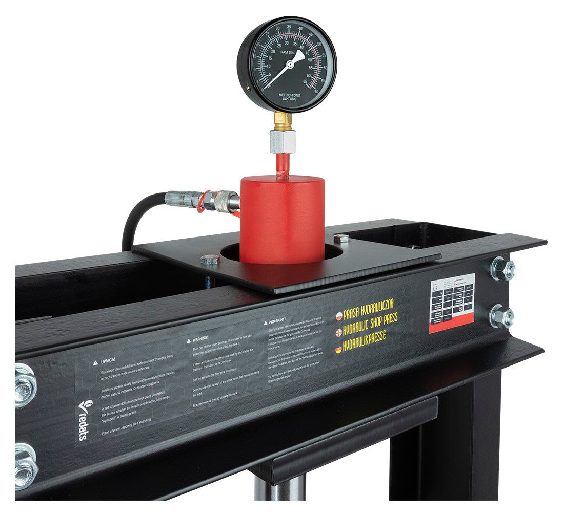 HIDRAULIKUS PRÉS 30T DUPLA PUMPÁVAL REDATS