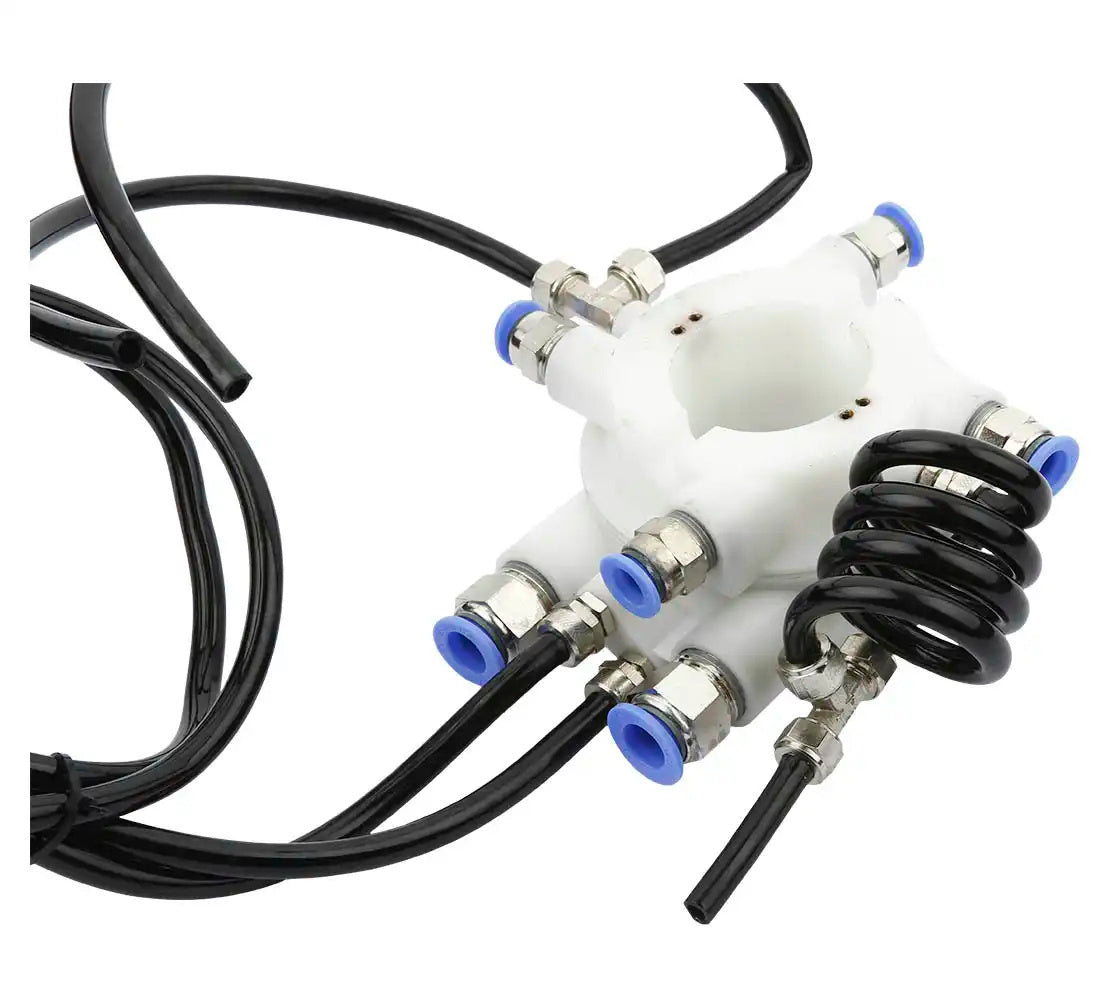 KOMPLETT MŰANYAG LEVEGŐELOSZTÓ Ø49