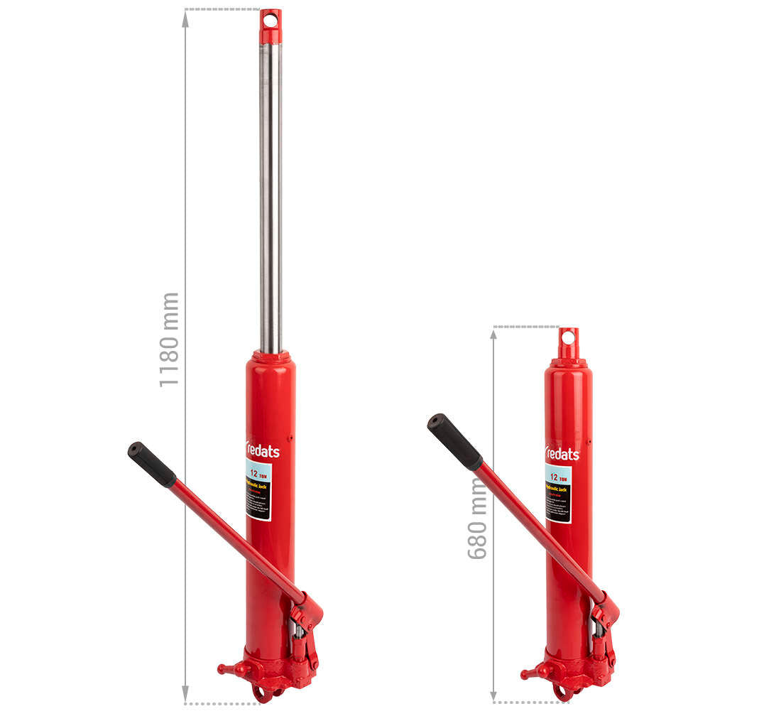 HIDRAULIKUS HENGER EGYSZERŰ PUMPÁVAL 12 T