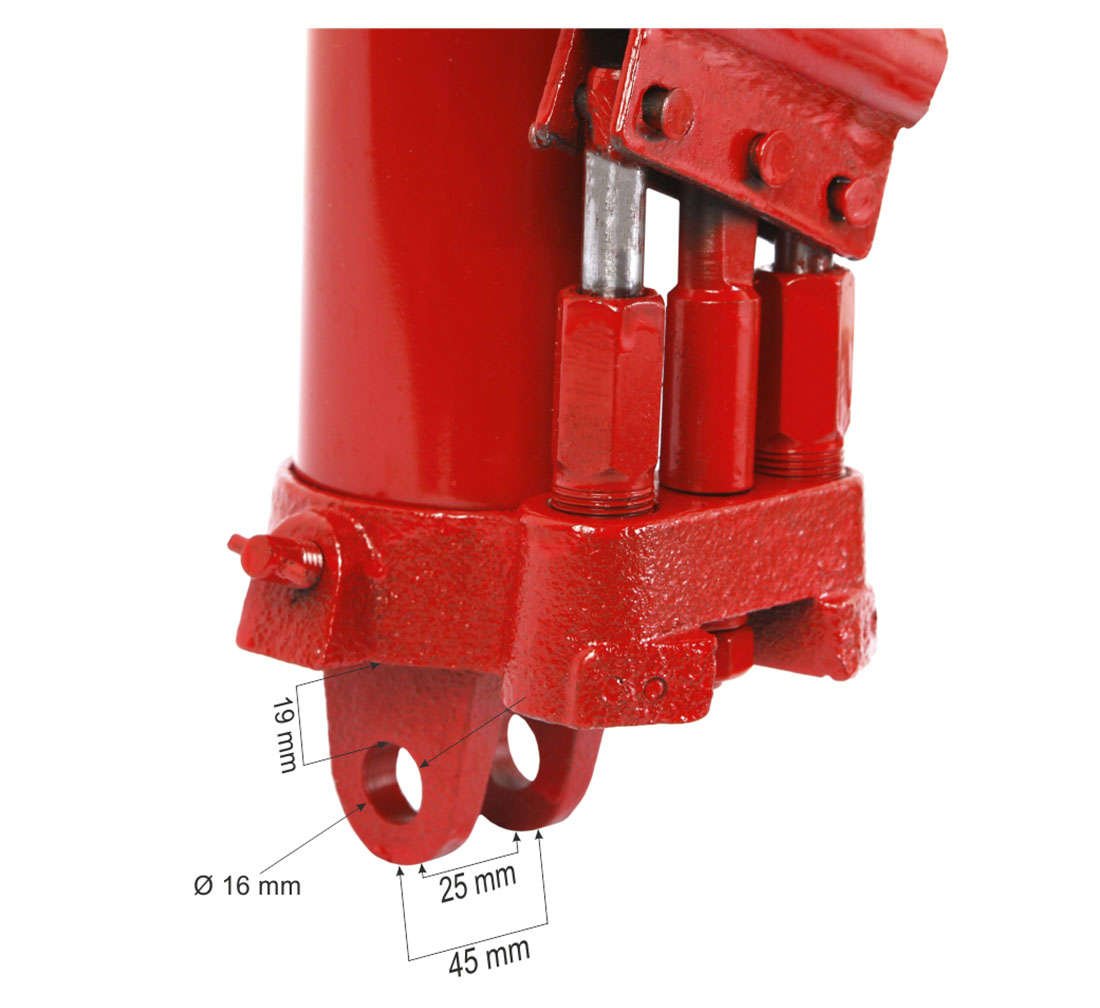 8 TONNÁS DUPLA SZIVATTYÚS HIDRAULIKUS HENGER 2 TONNÁS ZSIRÁF EMELŐHÖZ