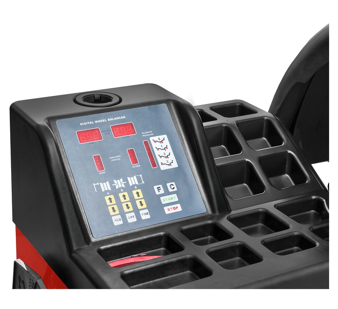 FÉL-AUTOMATA CENTÍROZÓ, KERÉKKIEGYENSÚLYOZÓ GÉP 24 INCH