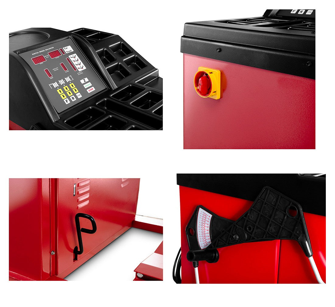 KERÉK KIEGYENSÚLYOZÓ - CENTÍROZÓ GÉP 10-30"