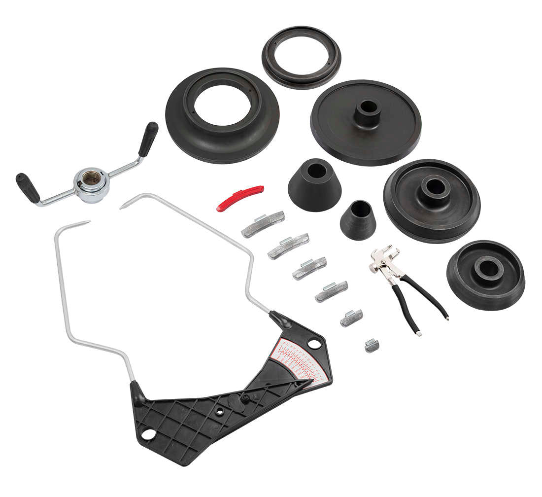 KERÉK KIEGYENSÚLYOZÓ - CENTÍROZÓ GÉP 10-30"