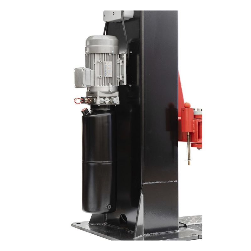 KÉTOSZLOPOS - CSÁPOS EMELŐ AUTOMATA ZÁRKIOLDÁSSAL 5 T 380 V + INGYEN OLAJ