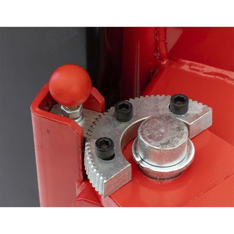 KÉTOSZLOPOS - CSÁPOS EMELŐ AUTOMATA ZÁRKIOLDÁSSAL 5 T 380 V + INGYEN OLAJ