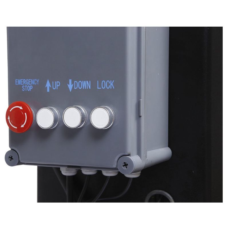 KÉTOSZLOPOS - CSÁPOS EMELŐ AUTOMATA ZÁRKIOLDÁSSAL 4 T 380 V + INGYEN OLAJ