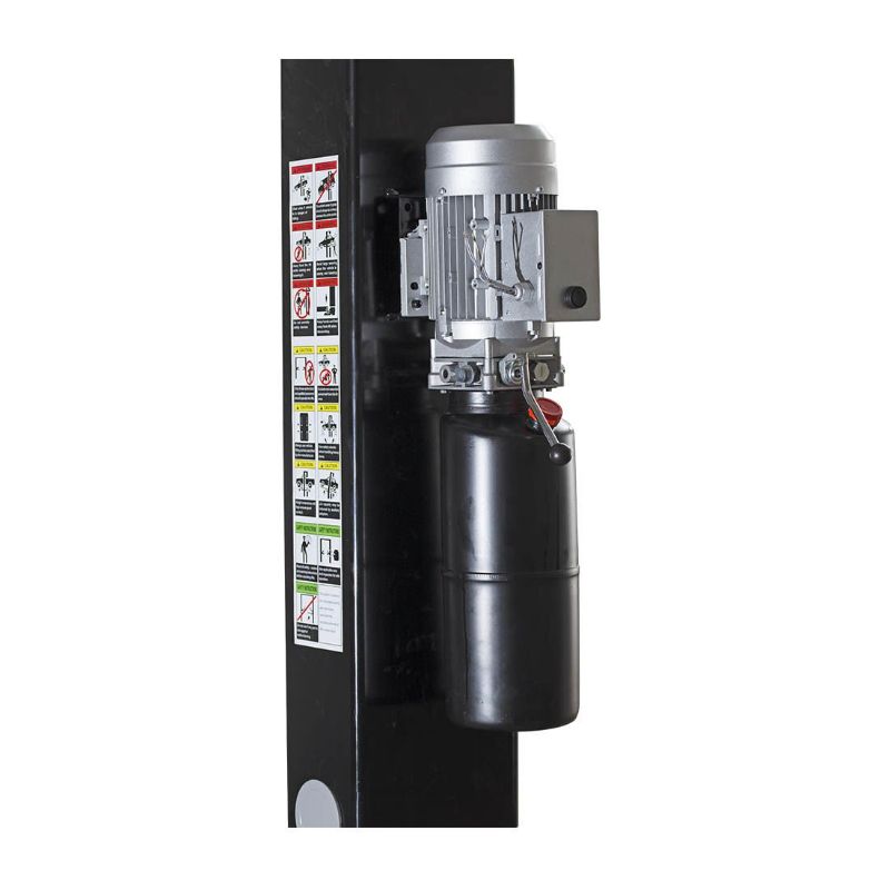 KÉTOSZLOPOS - CSÁPOS EMELŐ FELSŐ ÁTKÖTÉSSEL MANUÁLIS 4 T 380 V