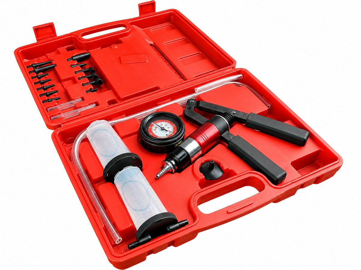 Vákuum / nyomásmérő pumpa készlet GEBO TOOLS