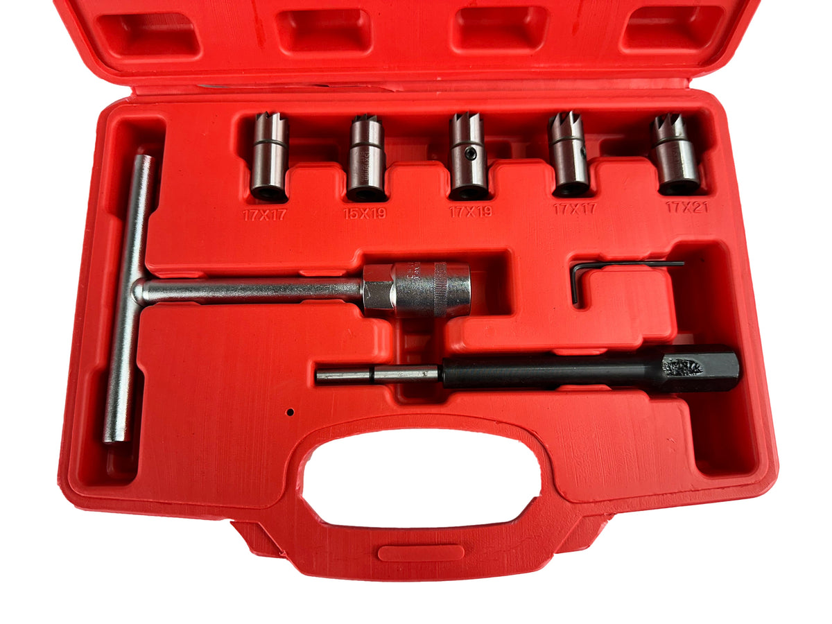 Porlasztó fészek javító tisztító készlet 7 db GEBO TOOLS