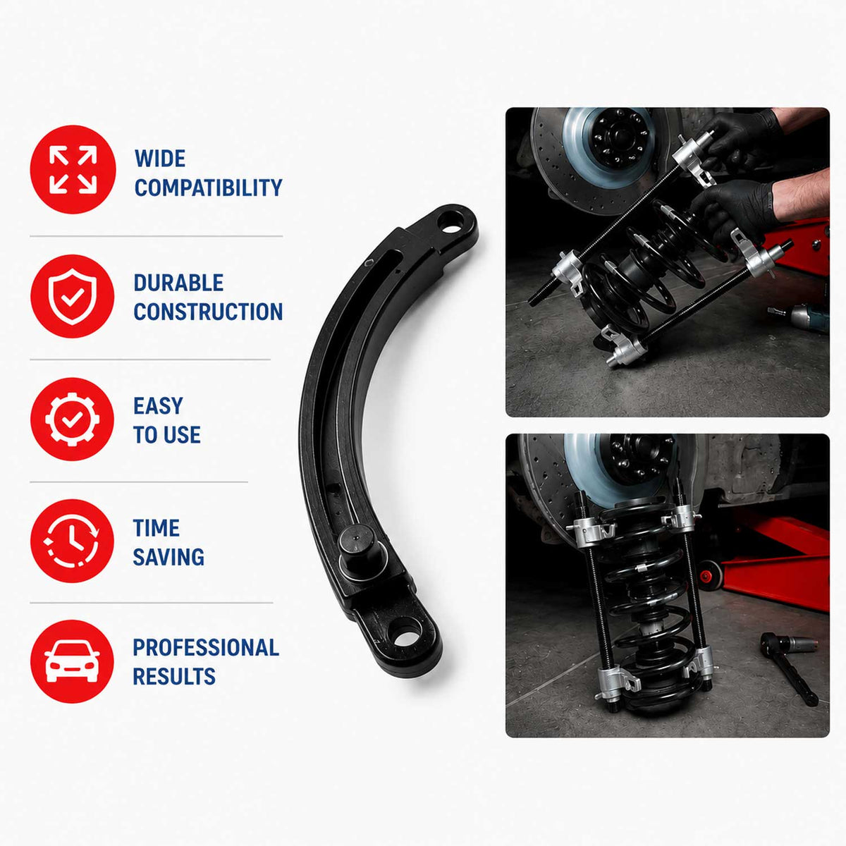 Rugóösszehúzó készlet 1.2 t GEBO TOOLS