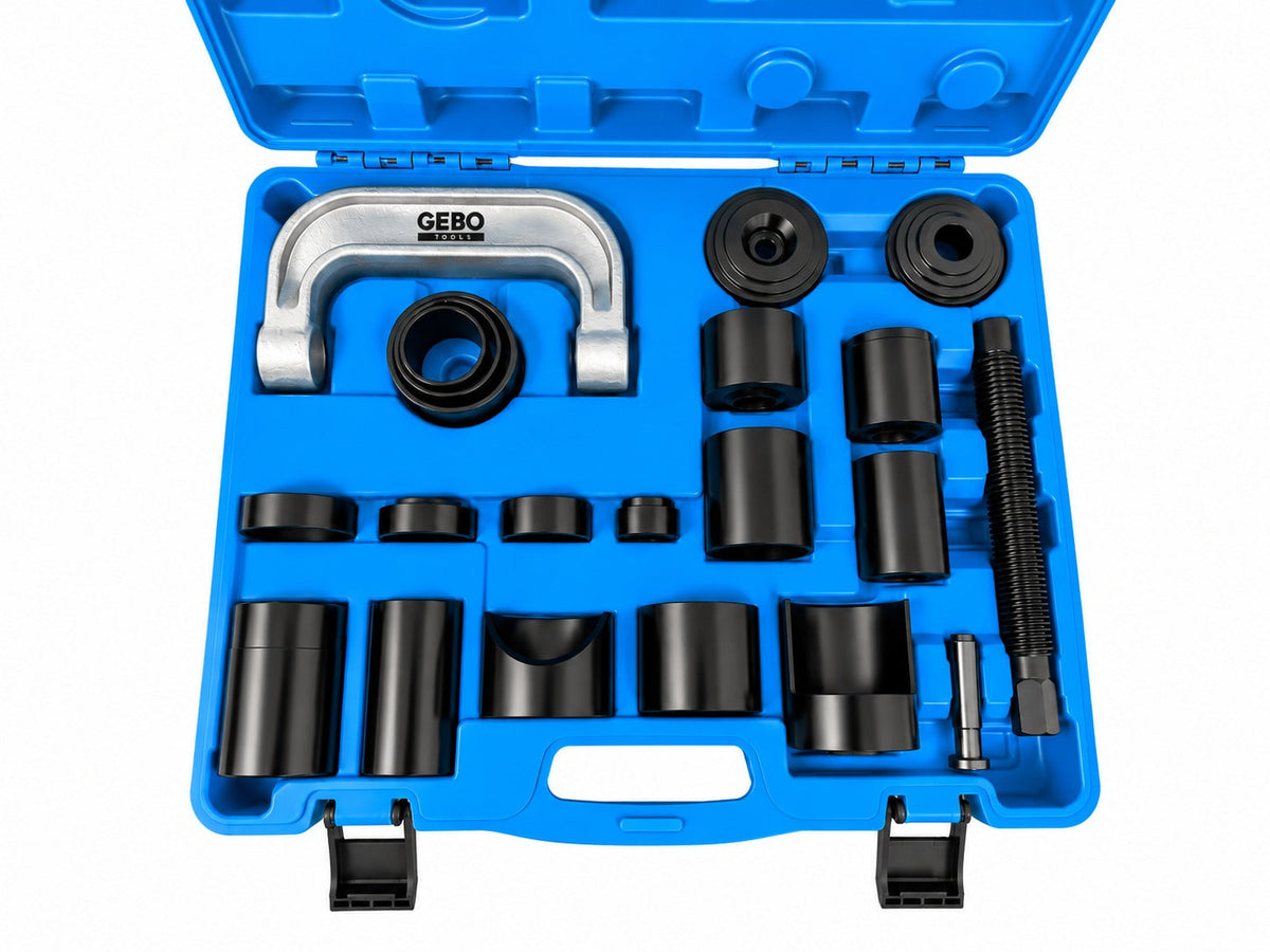 Trapézcsukló és szilent szerelő készlet 21 db GEBO TOOLS