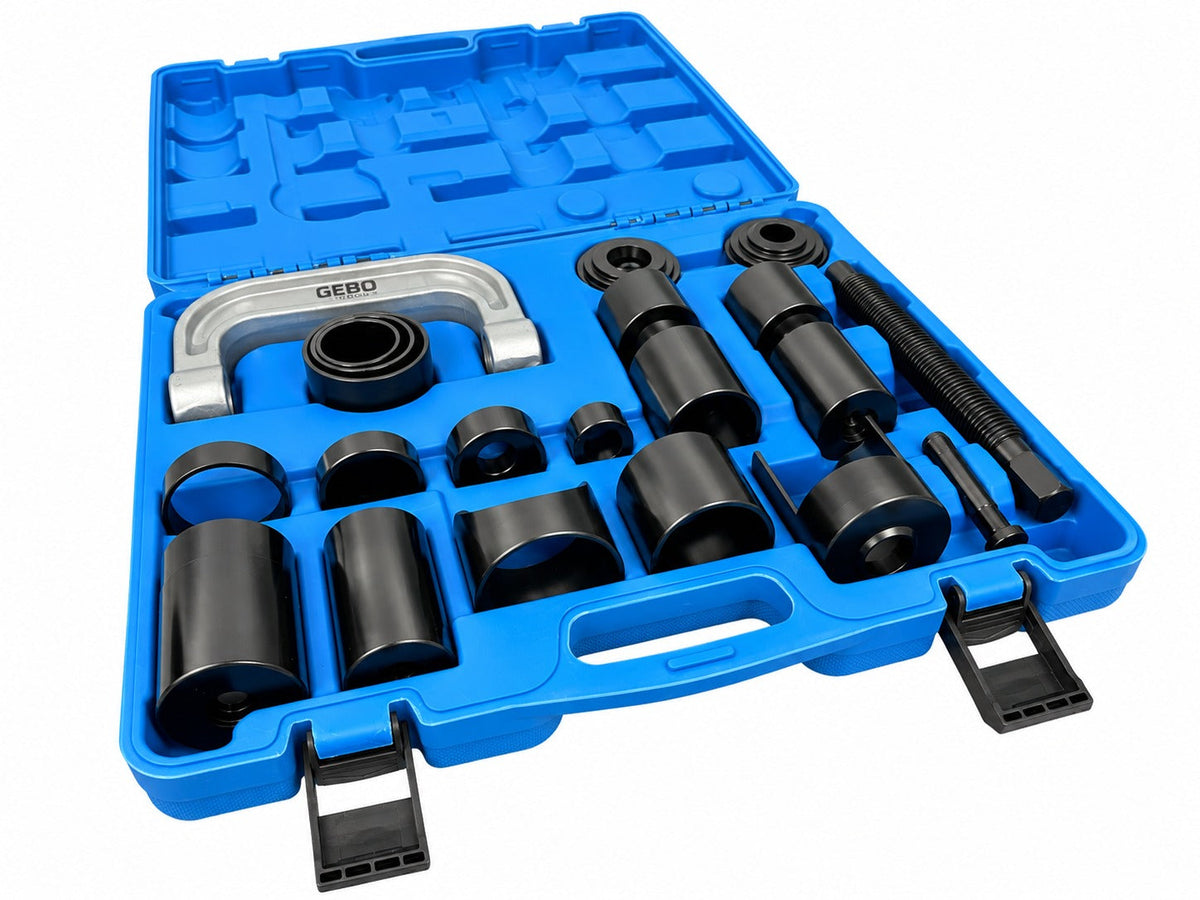 Trapézcsukló és szilent szerelő készlet 21 db GEBO TOOLS