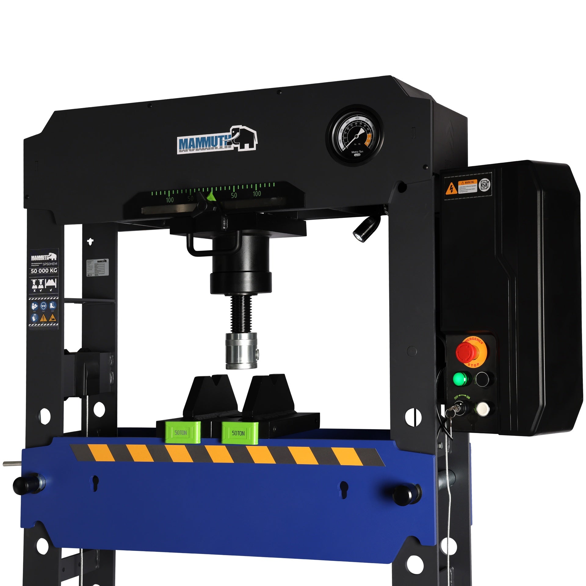 ELEKTRO-HIDRAULIKUS PRÉS 50T MAMMUTH