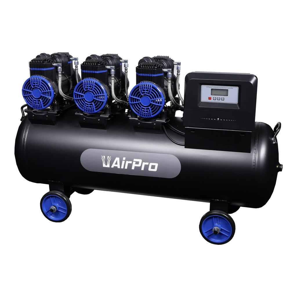 OLAJ NÉLKÜLI HALK KOMPRESSZOR 3X1.8LE 100L AIRPRO