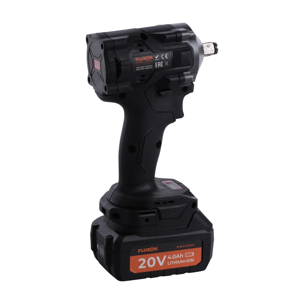 ÜTVECSAVAROZÓ 1/2 600 Nm KEFE NÉLKÜLI MOTOR LI-ION AKKUMULÁTORRAL 18V 4.0Ah