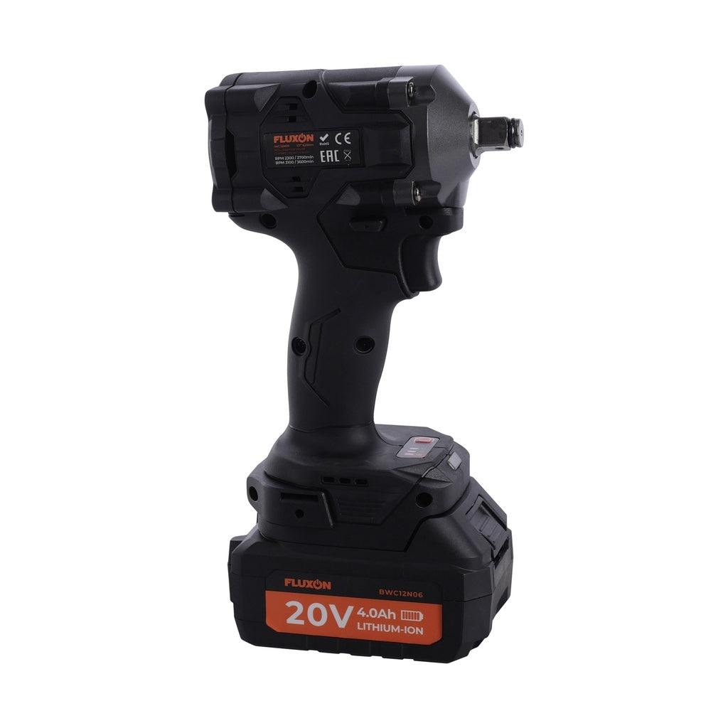 ÜTVECSAVAROZÓ 1/2 600 Nm KEFE NÉLKÜLI MOTOR LI-ION AKKUMULÁTORRAL 18V 4.0Ah