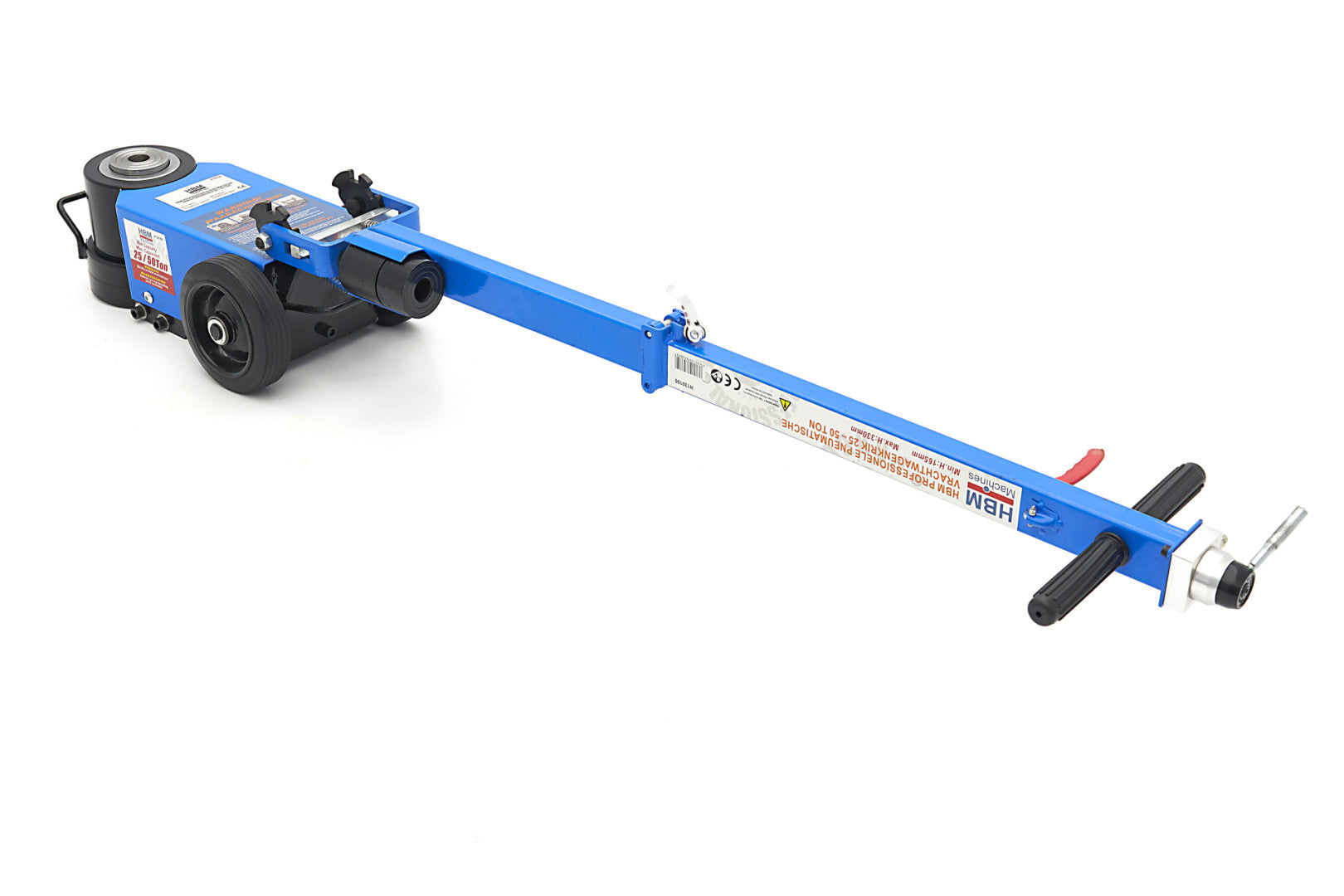 Professzionális hidro-pneumatikus emelő 25-50T HBM MACHINES hollandia