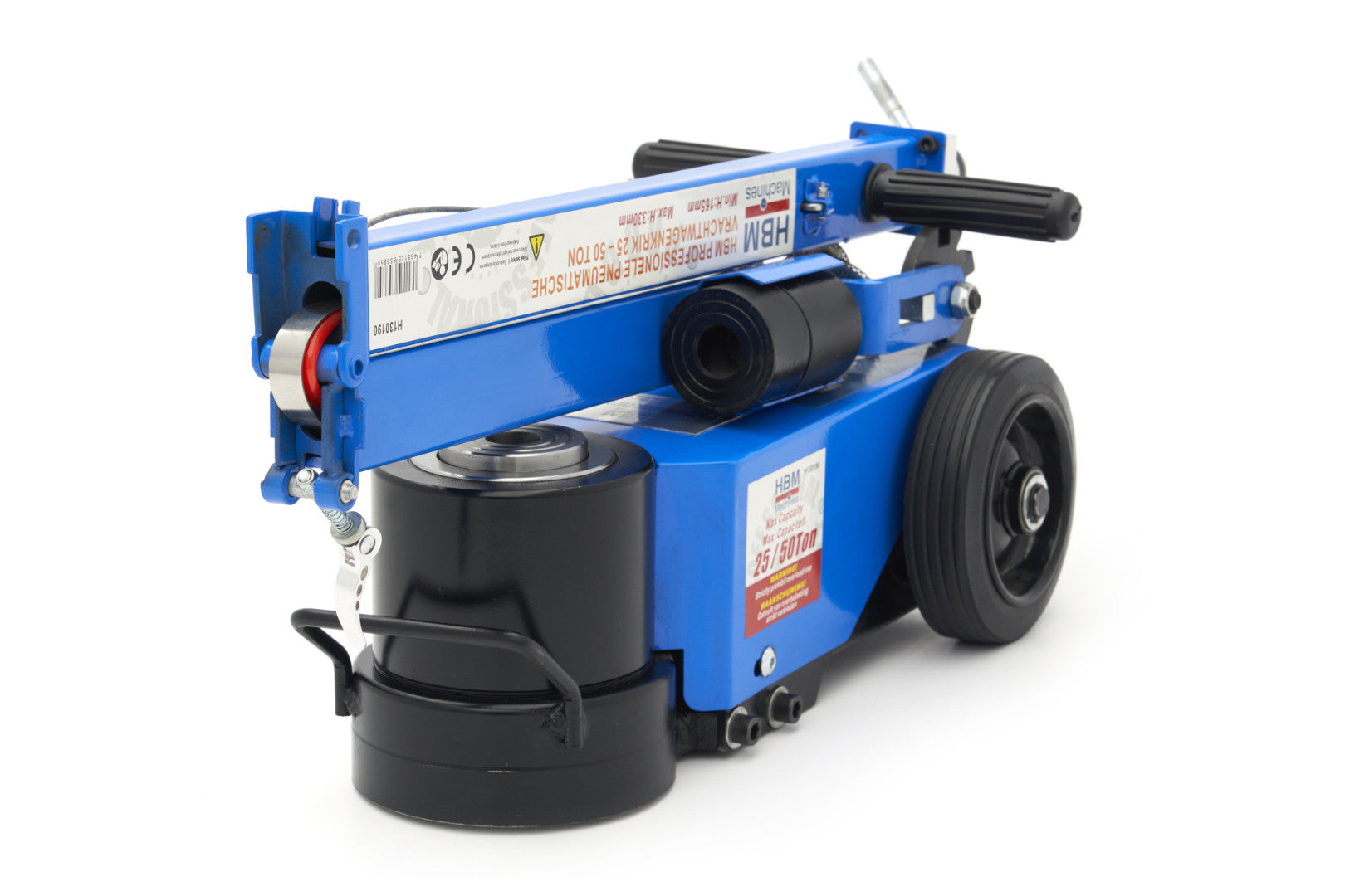 Professzionális hidro-pneumatikus emelő 25-50T HBM MACHINES hollandia