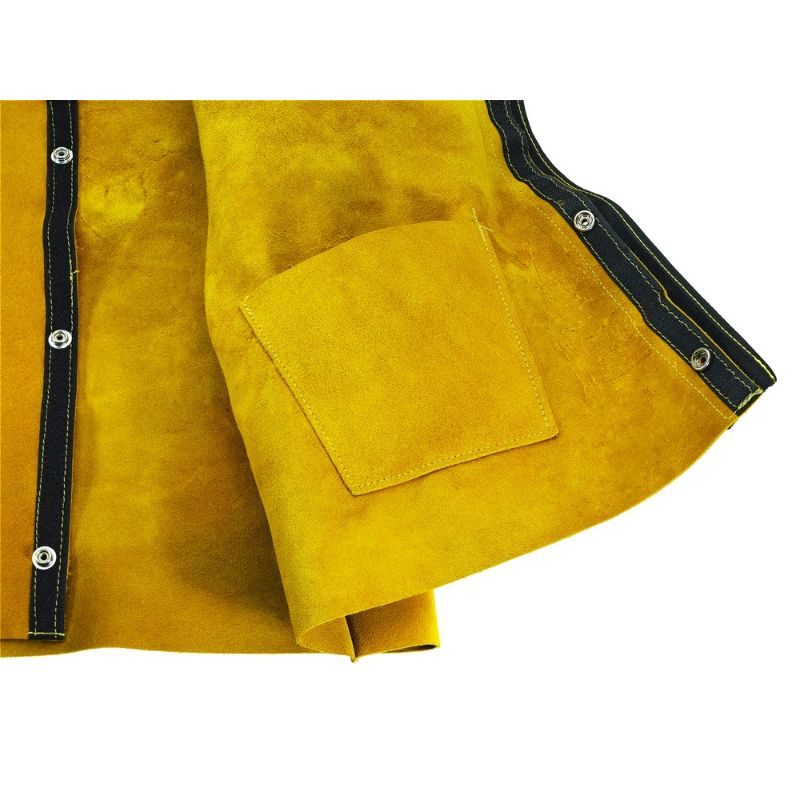 VÉDŐ KABÁT HEGESZTÉHEZ MARHA BŐRBŐL L