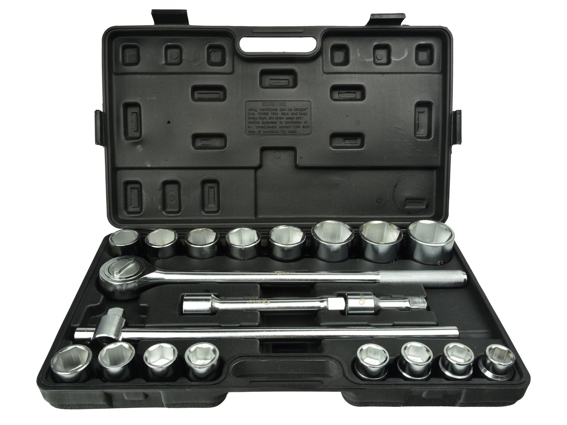 Racsnis dugókulcs készlet 3/4 19-50mm GEKO