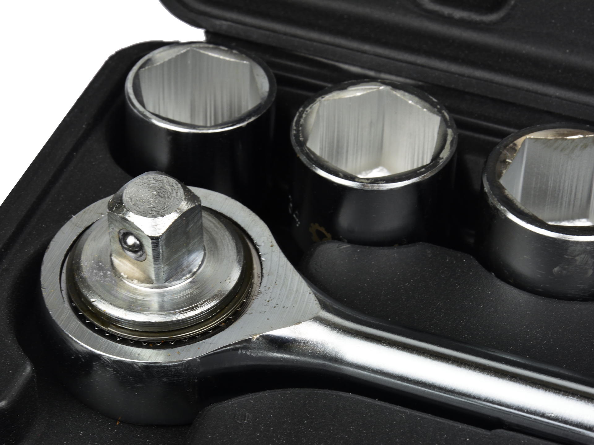 Racsnis dugókulcs készlet 3/4 19-50mm GEKO