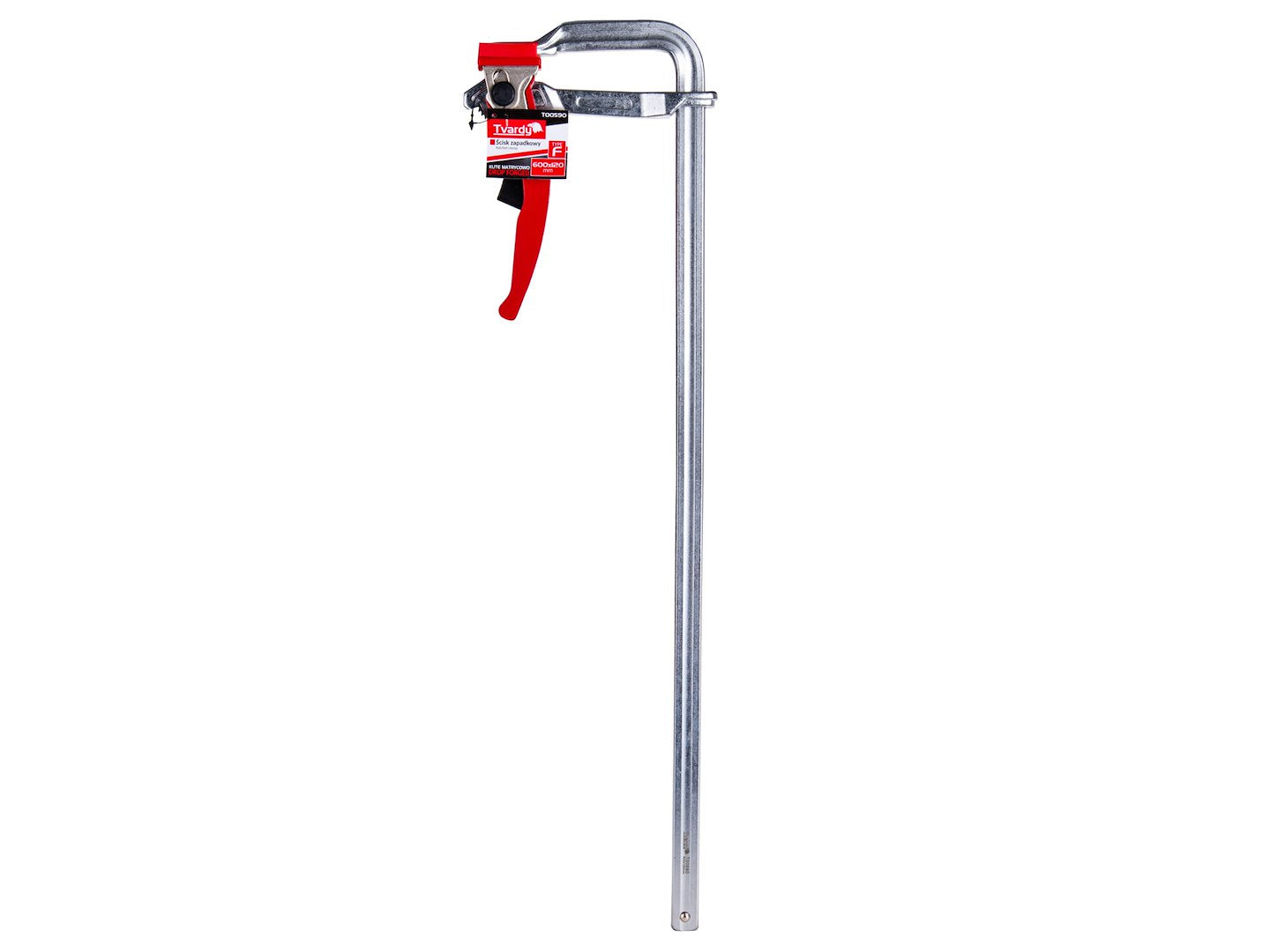Racsnis gyorsrögzítő asztalos szorító 600x120 mm GEKO