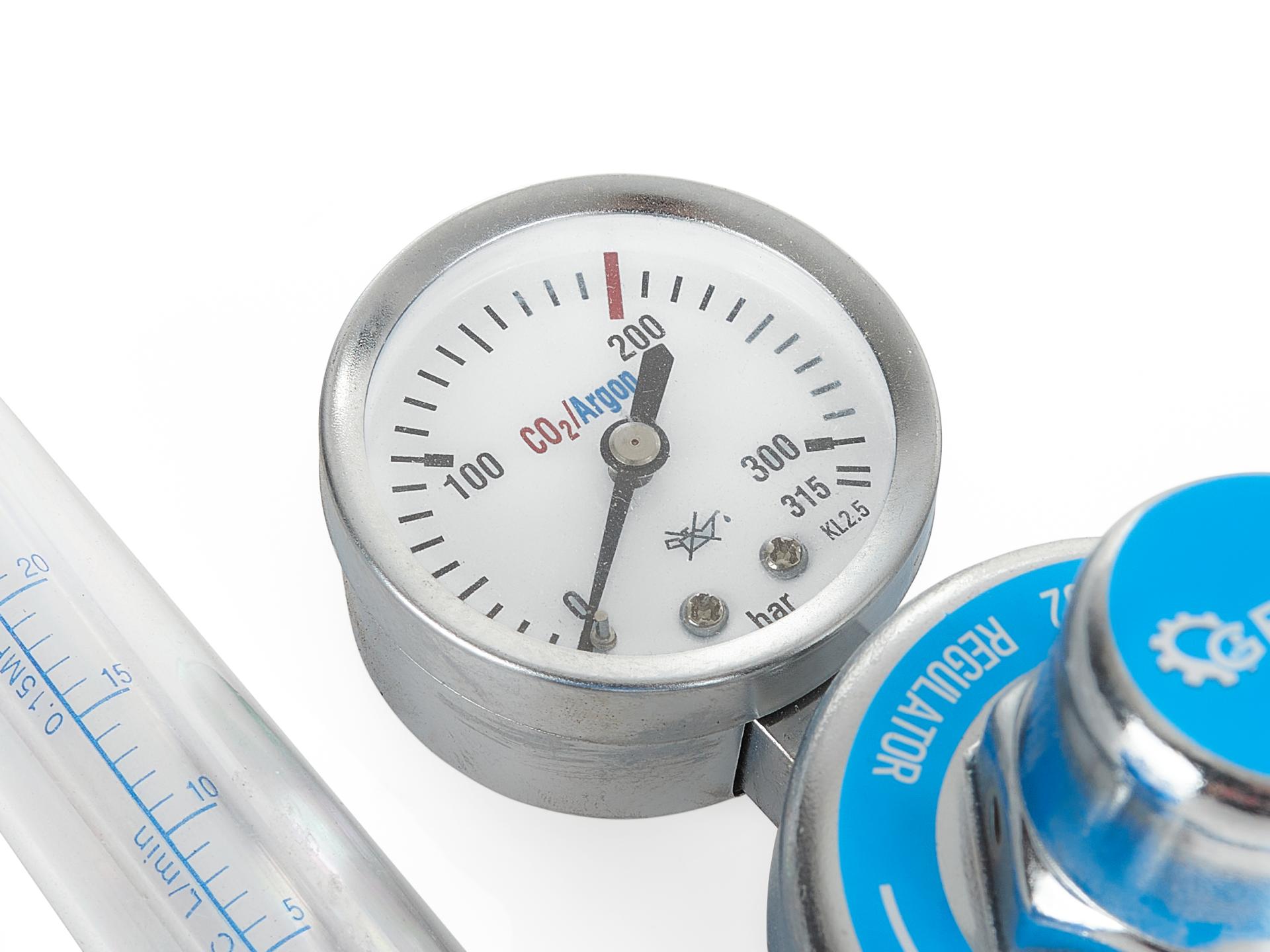 NYOMÁSSZABÁLYOZÓ DUPLA ROTAMÉTERREL CO2 / ARGON