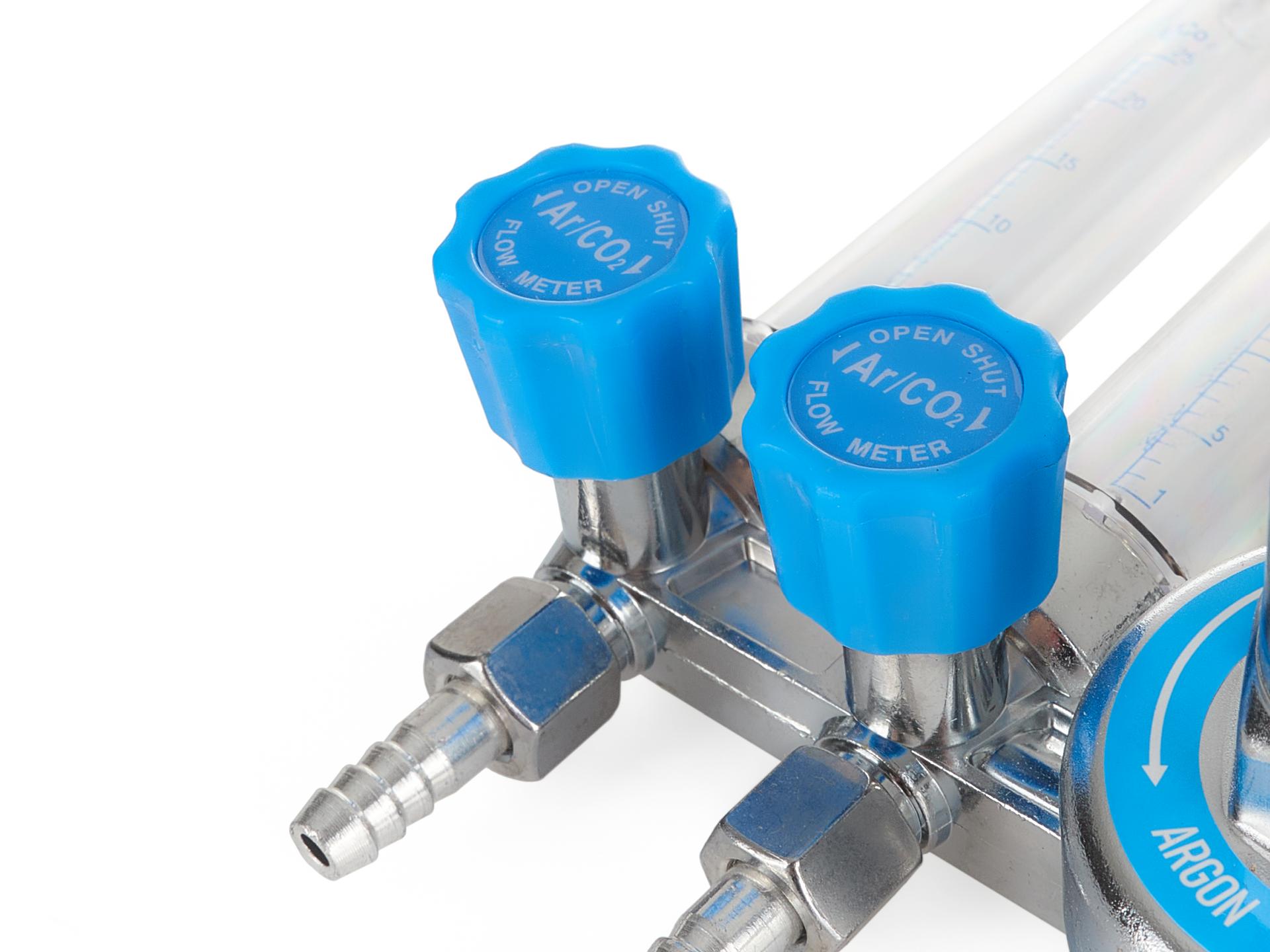NYOMÁSSZABÁLYOZÓ DUPLA ROTAMÉTERREL CO2 / ARGON
