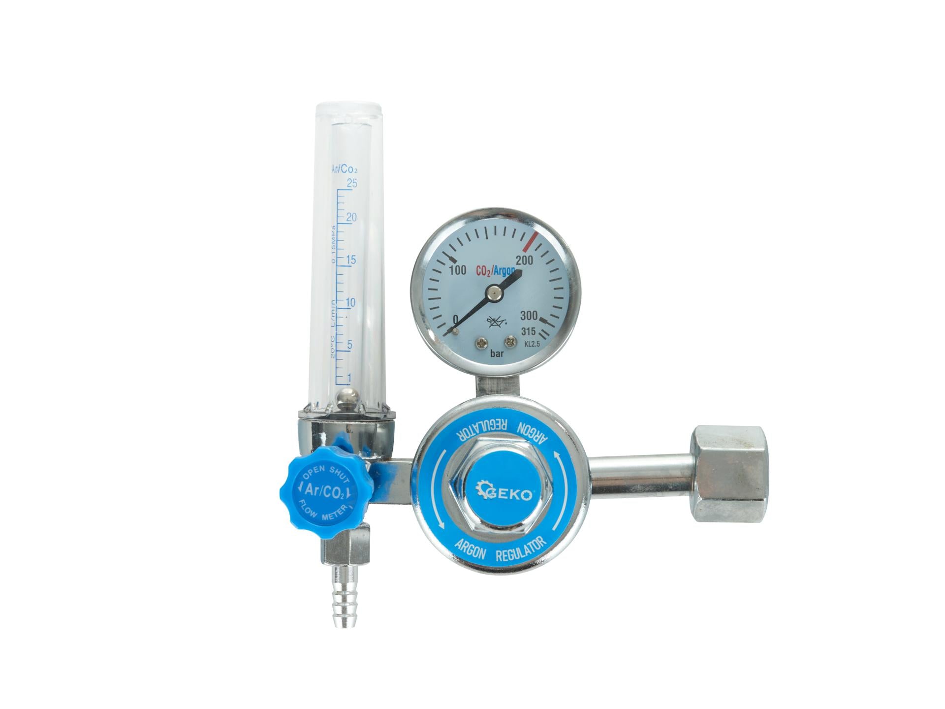 CO2 / ARGON NYOMÁSSZABÁLYOZÓ ROTAMÉTERREL