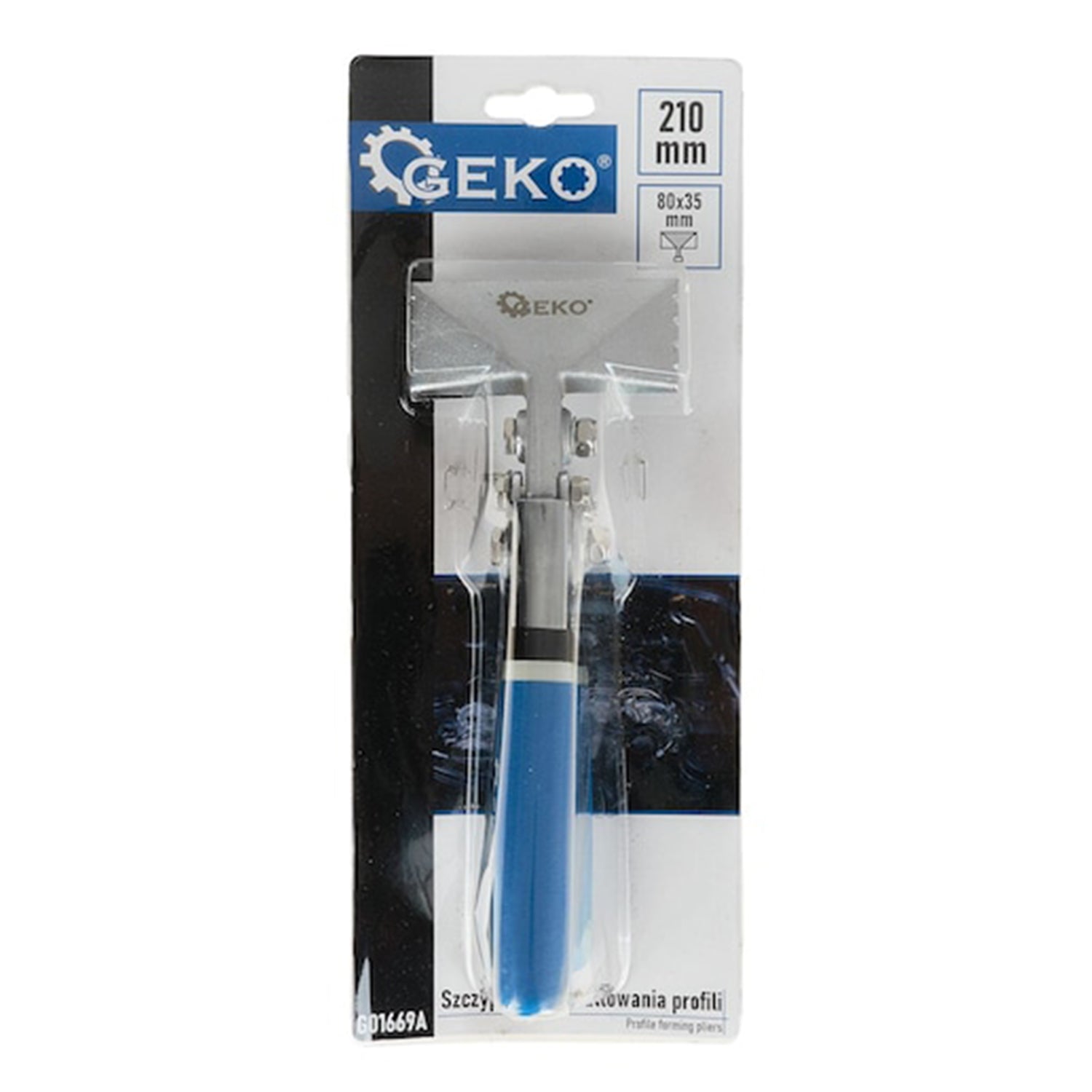 BÁDOGHAJLÍTÓ MODELLEZŐ FOGÓ 210MM 80X35MM