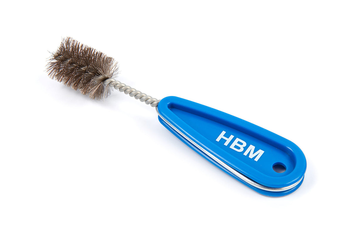 Rézcső tisztító – sorjázó drótkefe 15mm HBM