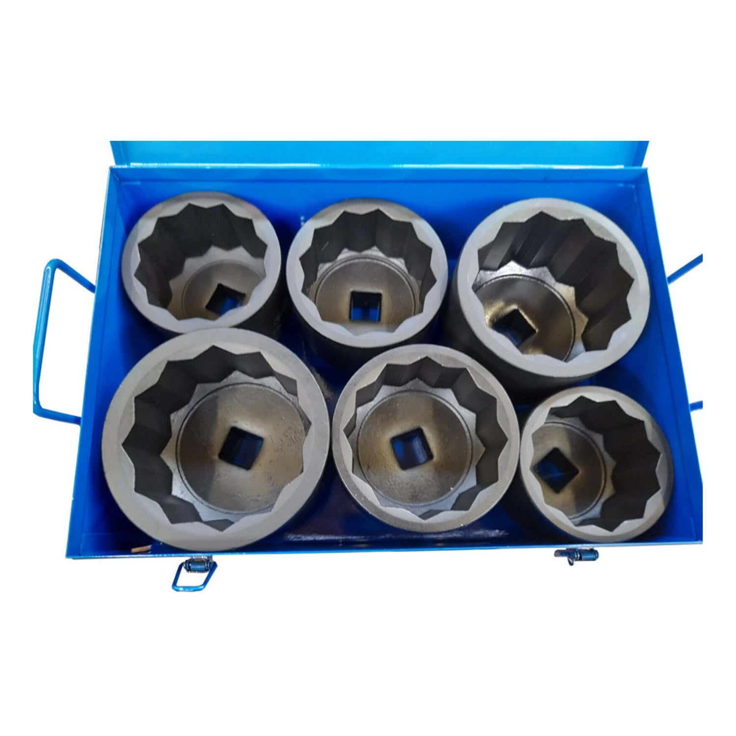 BIHEXAGONÁLIS GÉPI DUGÓKULCS KÉSZLET 1" 80 - 105 mm 6 DB