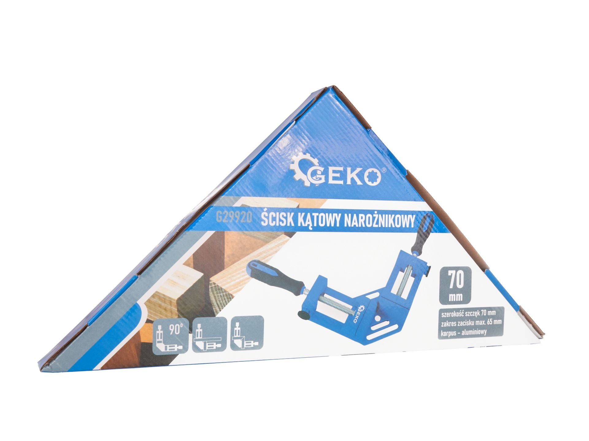 ASZTALOS SAROK SZORÍTÓ 90 FOK 70 MM