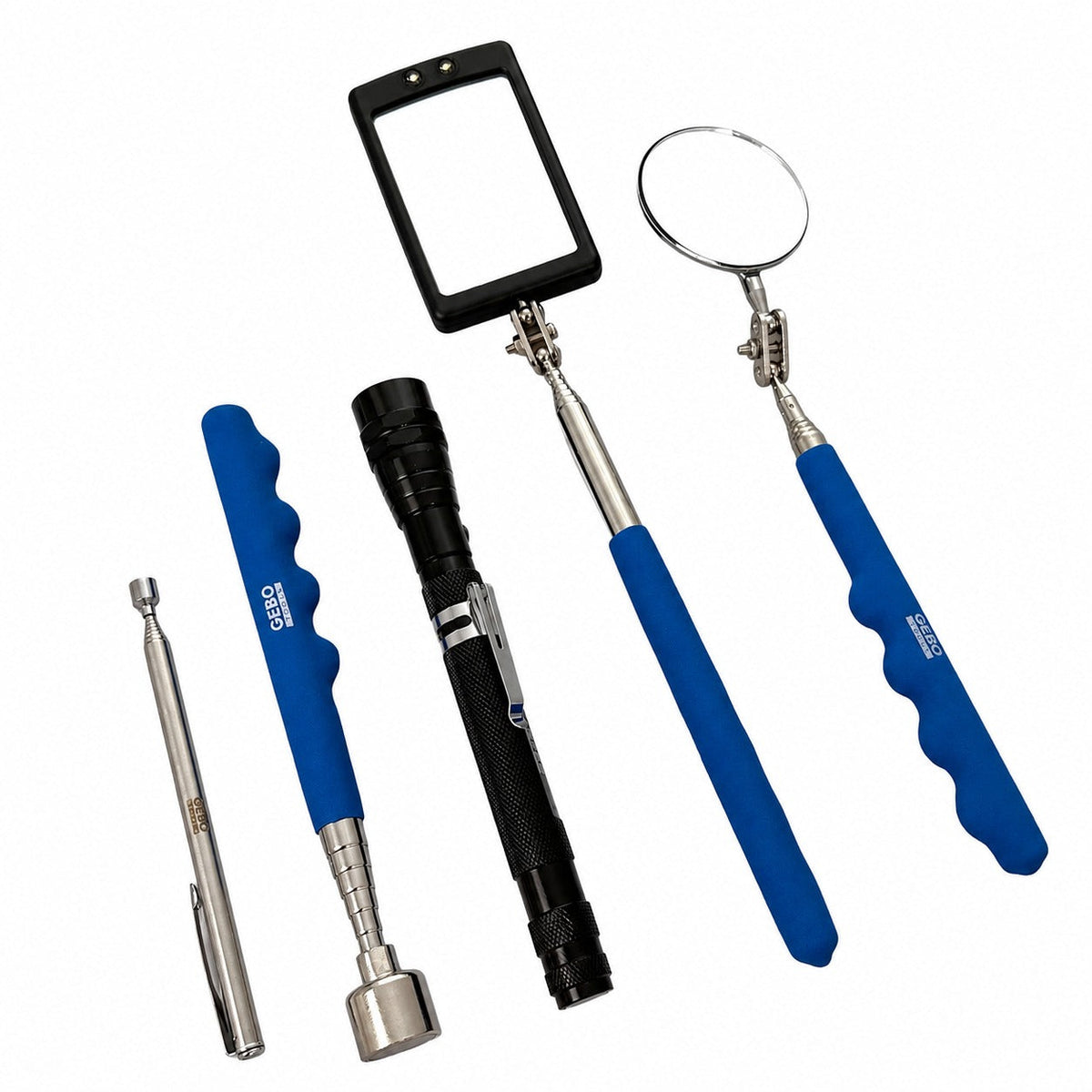 Csavarfelszedő és vizsgáló készlet 5 db GEBO TOOLS
