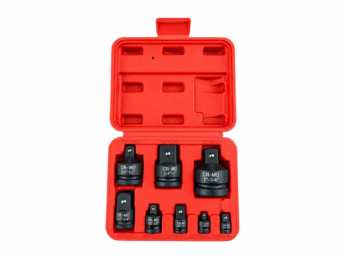 Dugókulcs átalakító adapter készlet - 8 db GEBO TOOLS
