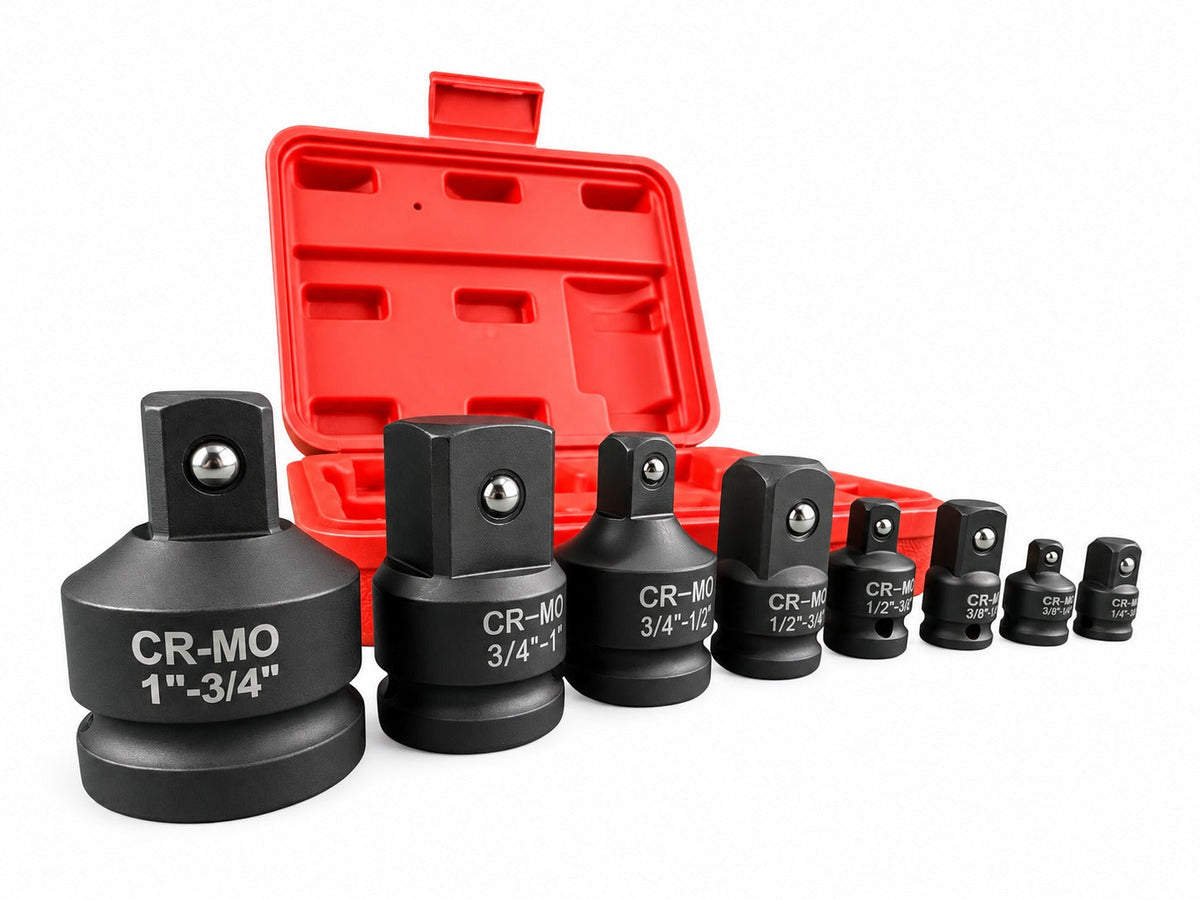 Dugókulcs átalakító adapter készlet - 8 db GEBO TOOLS